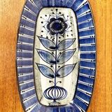 Danish porcelain bowl from the mid-century by Aluminia Royal Copenhagen, 1960s.