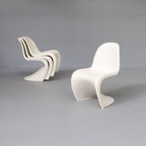 Verner Panton chairs ‘panton’ for Vitra