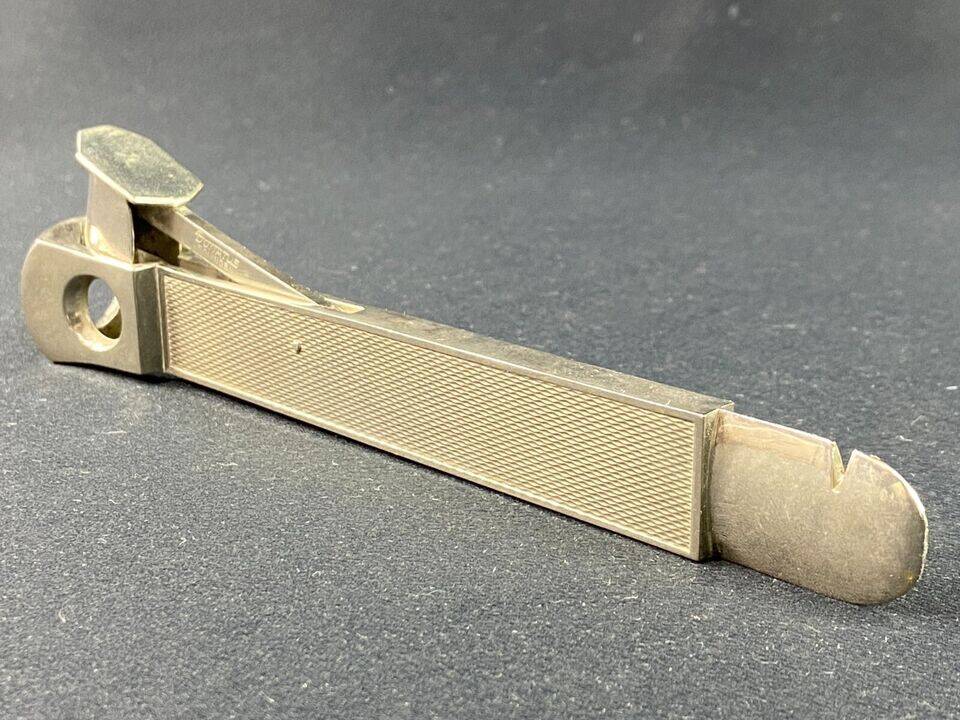 Donatus Solingen silver-plated cigar cutter