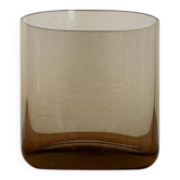 Grand vase en verre vintage allemand de Peill & Putzler, années 1970
