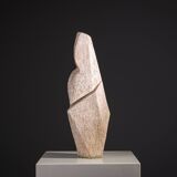 Large abstract monolithic sculpture