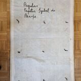 Carpet with floral motifs signed Izabel do Recife