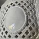 Reticulated pot cover in Italian porcelain