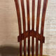 Vintage mahogany Lyre chair
