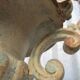 Early 19th Century cast iron Planter with scrolled foliate Handles