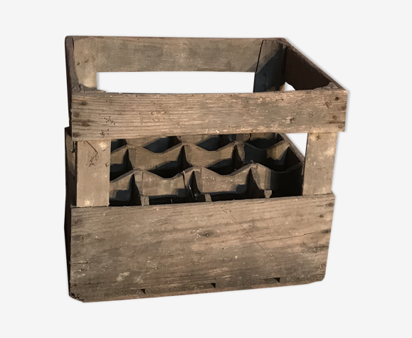 Porte bouteille en bois