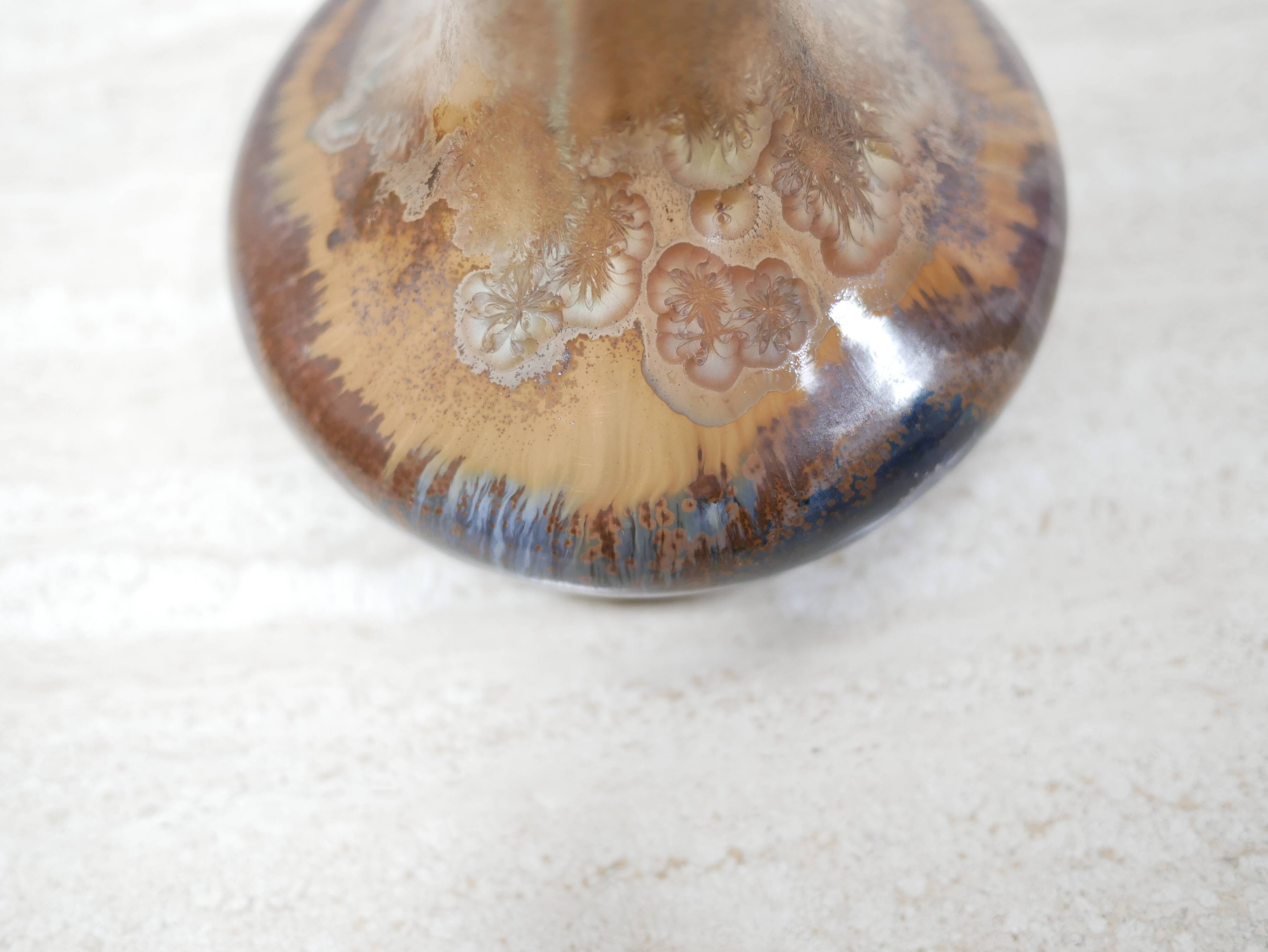 Sandstone vase by Alfred Renoleau