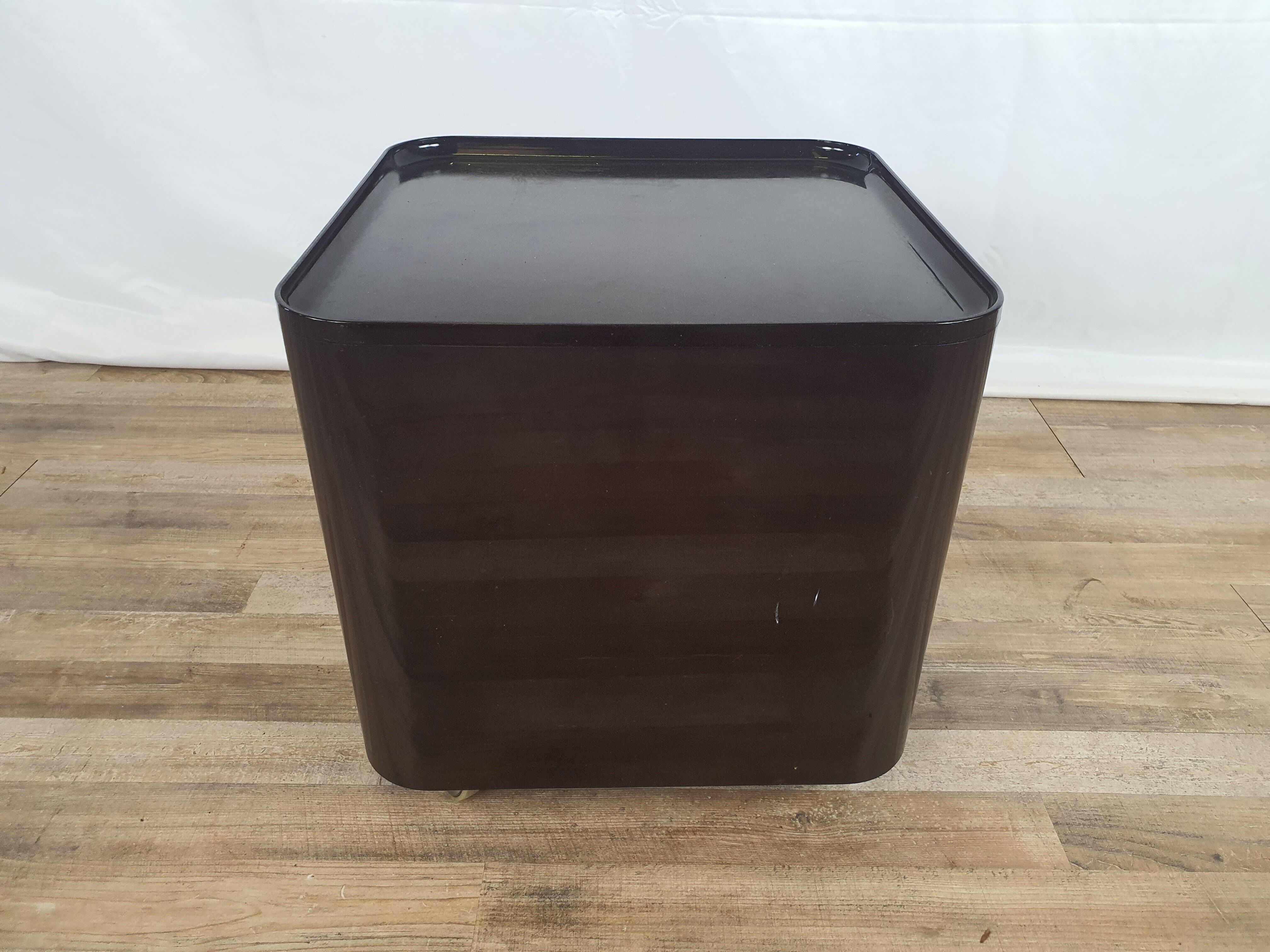 Tabouret cubique Dime par Marcello Siard pour Longato années 1960
