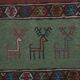 Vintage Turkish kilim handwoven 102x163 cm