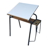 School drawing desk 60s 70s