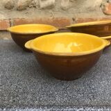 Set of sandstone bowls