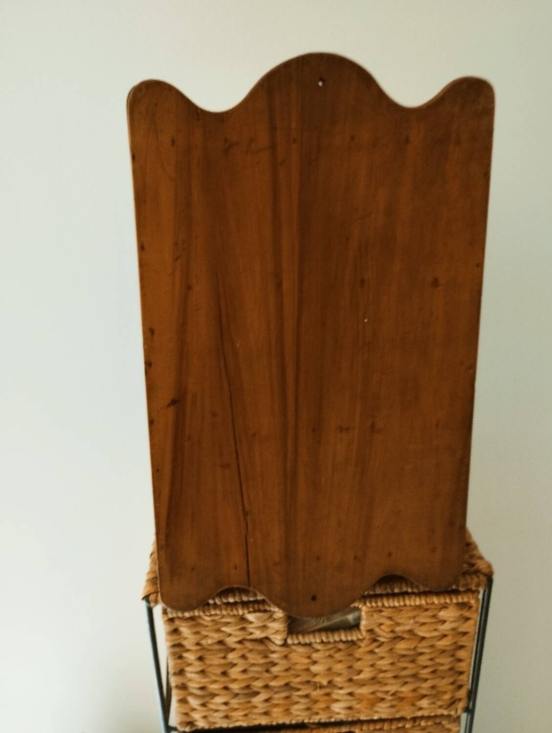 Old small wooden shelf