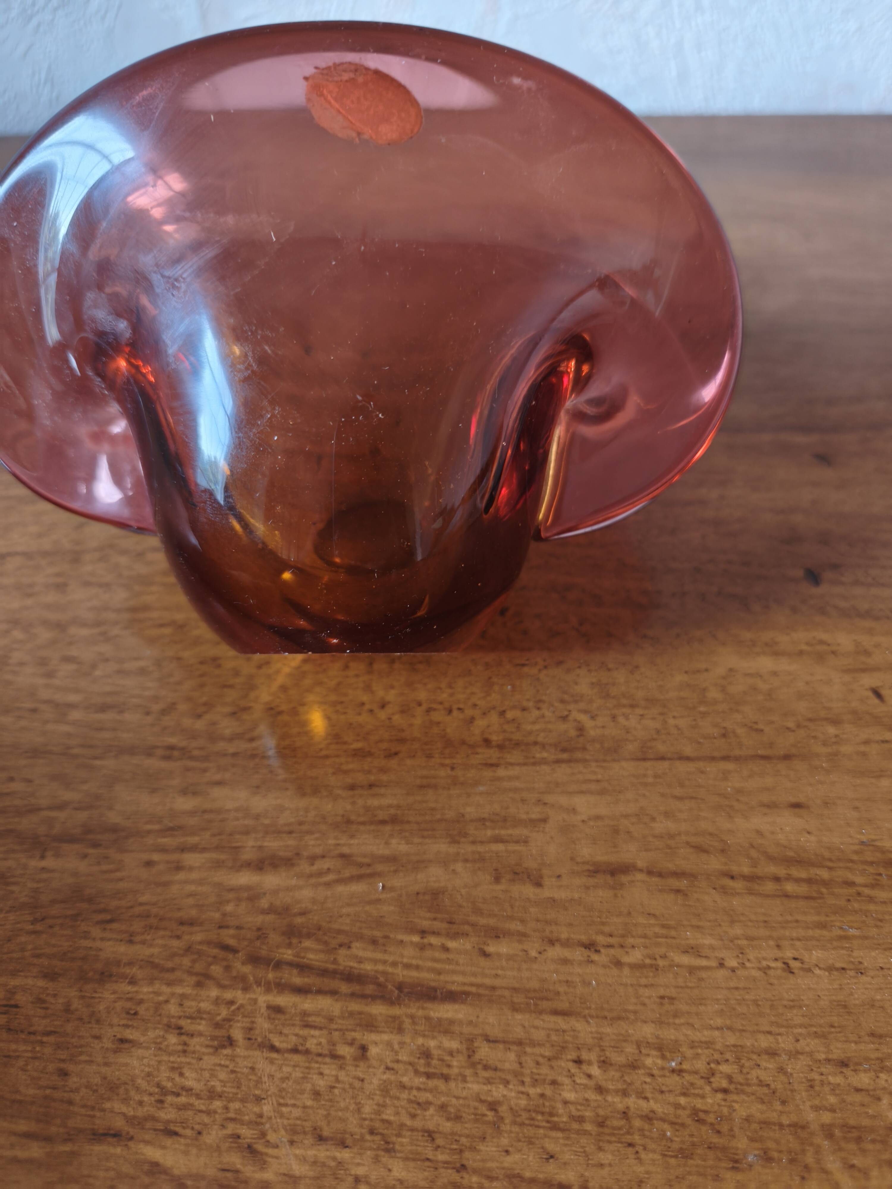 Vintage Murano glass catchall / dish