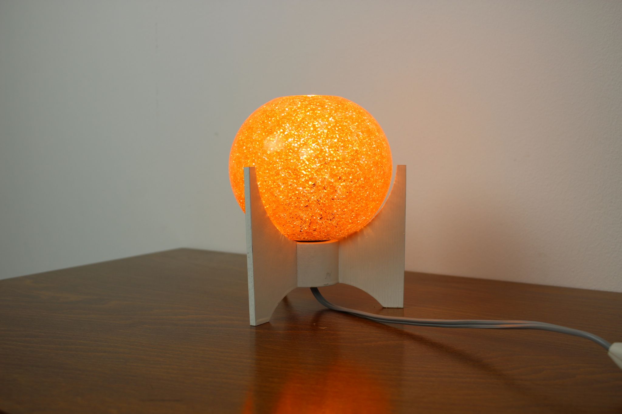 Lampe de table du milieu du siècle fusée années 1960