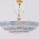 Murano glass floral Barovier & Toso flower chandelier