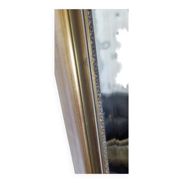 Mirroir 19e, biseauté, pur jus