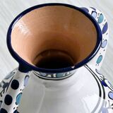 Small hand-painted North African style vase.