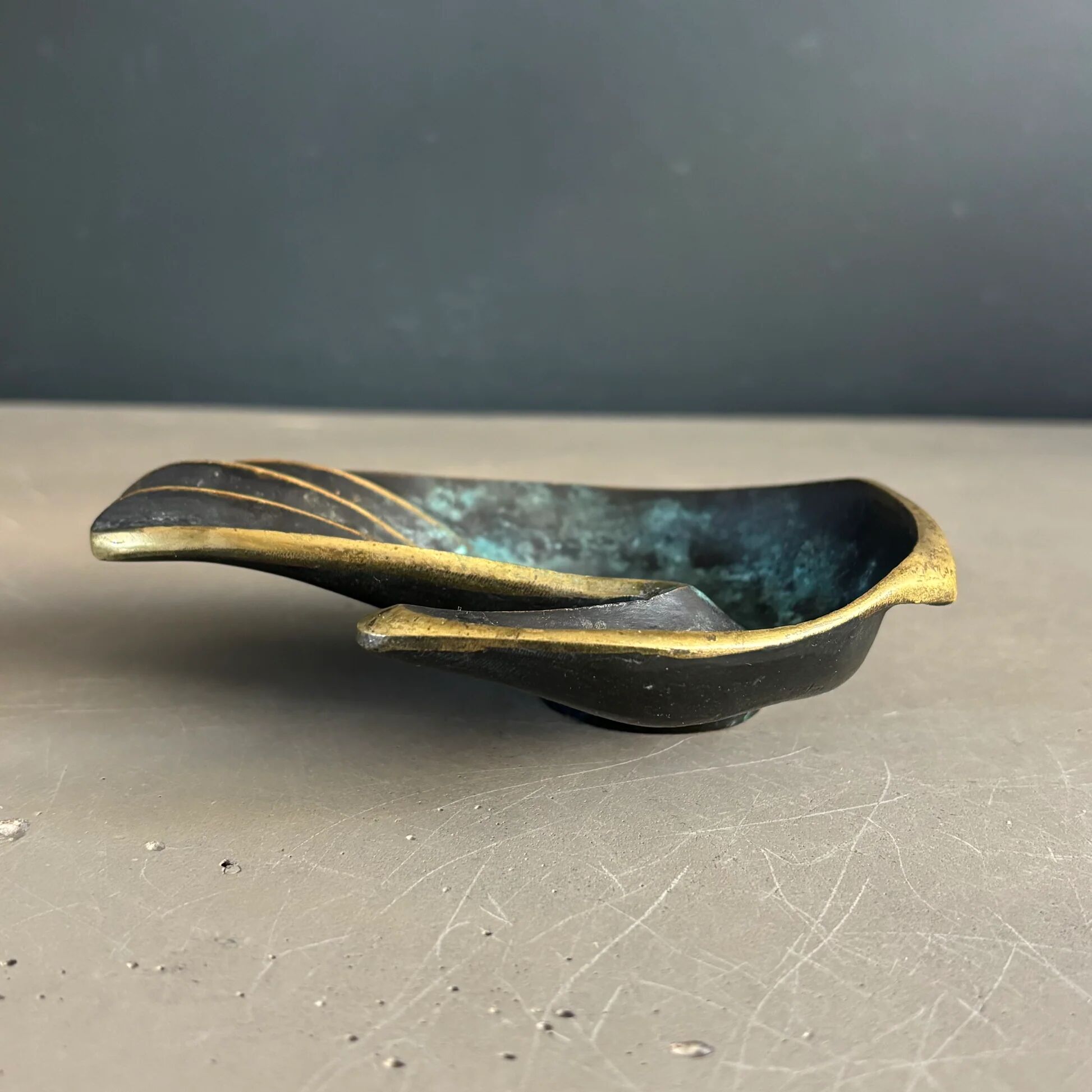 Bronze hand catchall Editions Gerfaux 60-70