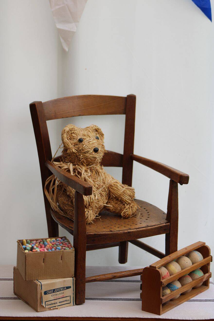 Child's wooden chair