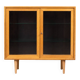 Vintage display cabinet, chest of drawers, sideboard, oak, Danish Mid Century