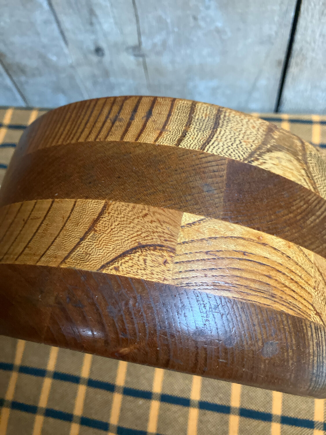 Teak salad bowl