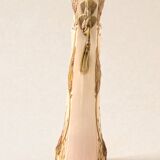 Art Nouveau vase Royal Dux Bohemia, sculpted deer, 1900s