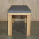 James Burleigh Bosa kitchen bench in handmade oak