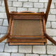 Pair of vintage armchairs in solid wood, 1960s