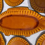 Assiettes et Plat Poisson Vallauris