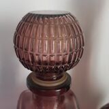 Carafons en verre améthyste