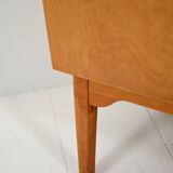 Birch highboard “Swedish Grace”, 1940s