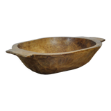 Handmade Wooden Dough Bowl, Early 1900s