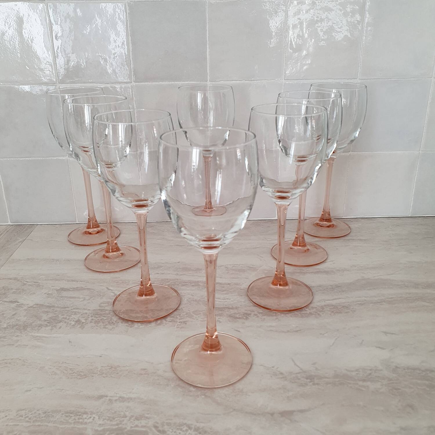 Service Carafe Et Verres Luminarc - 1 L + 6 Verres à Pied - Lot 7 Pièces - Verre