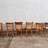 Set of 6 Baumann bistro chairs