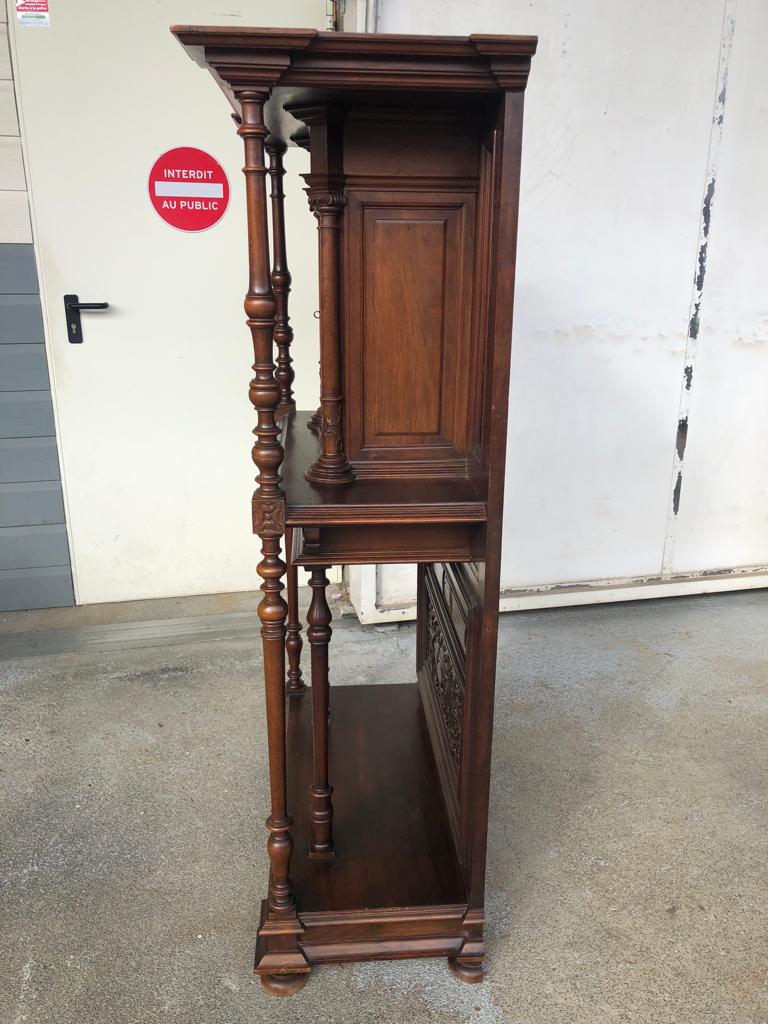 Credence In Walnut Style Renaissance Late Nineteenth Century - Buffet - Dessert