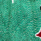 Traditional handmade Berber wool rug, size 300 x 400 cm