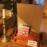 Mail holder in thuja, Art Deco style