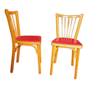 2 chaises bistrot baumann