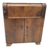 Fully renovated mid century cabinet with build-in turntable, Germany, 1950´s