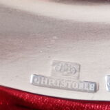 Round silver metal dish Christofle