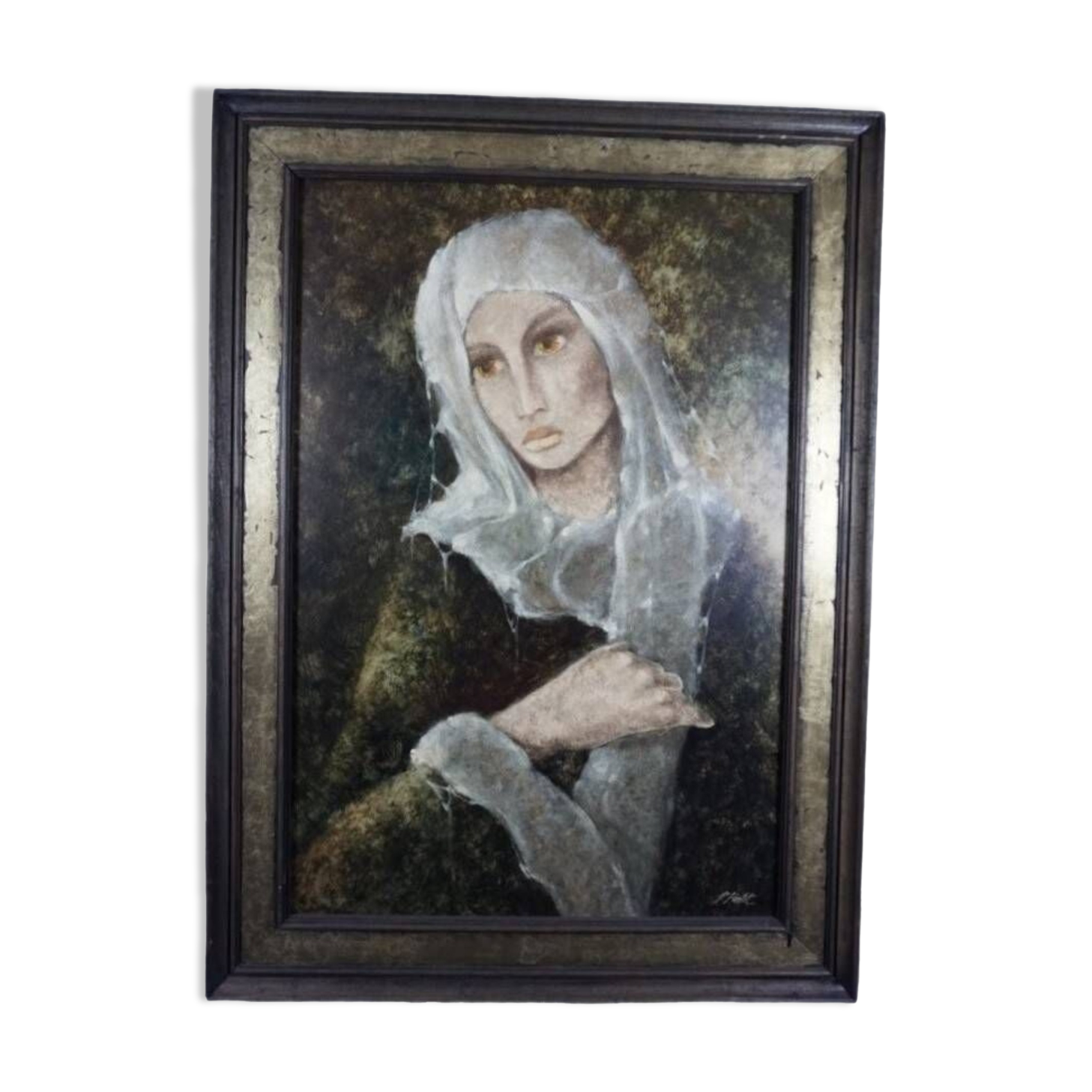 P.Petit. Portrait of the girl.