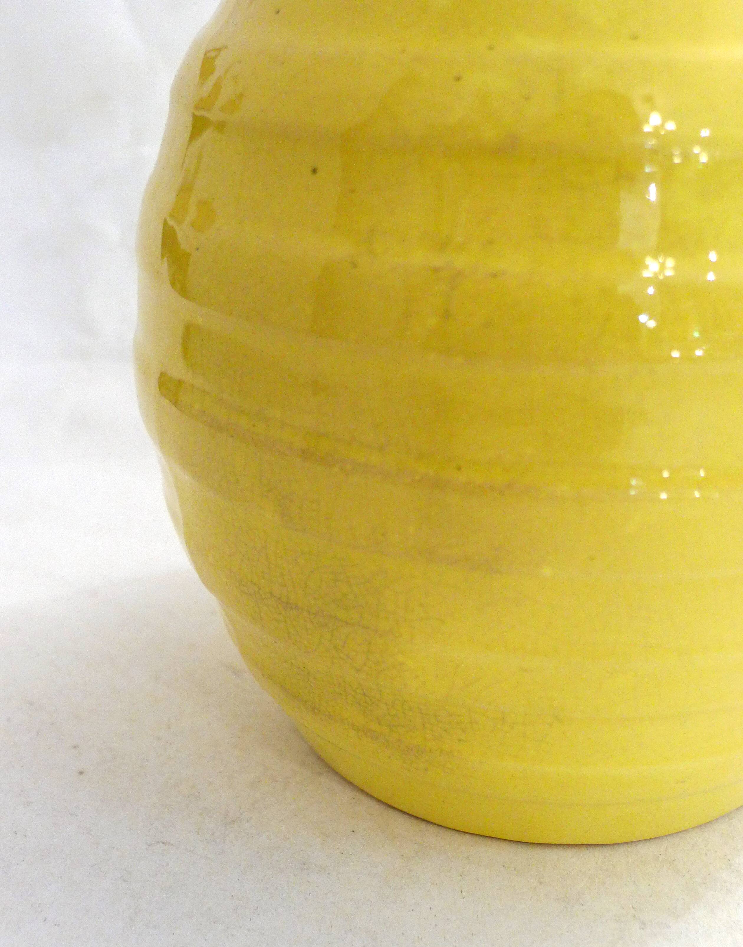 Art Deco pitcher from the 1950s in Orchies earthenware.