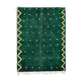 Modern Moroccan carpet green
