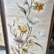 Paravent de Style Louis XVI , bois et soie
