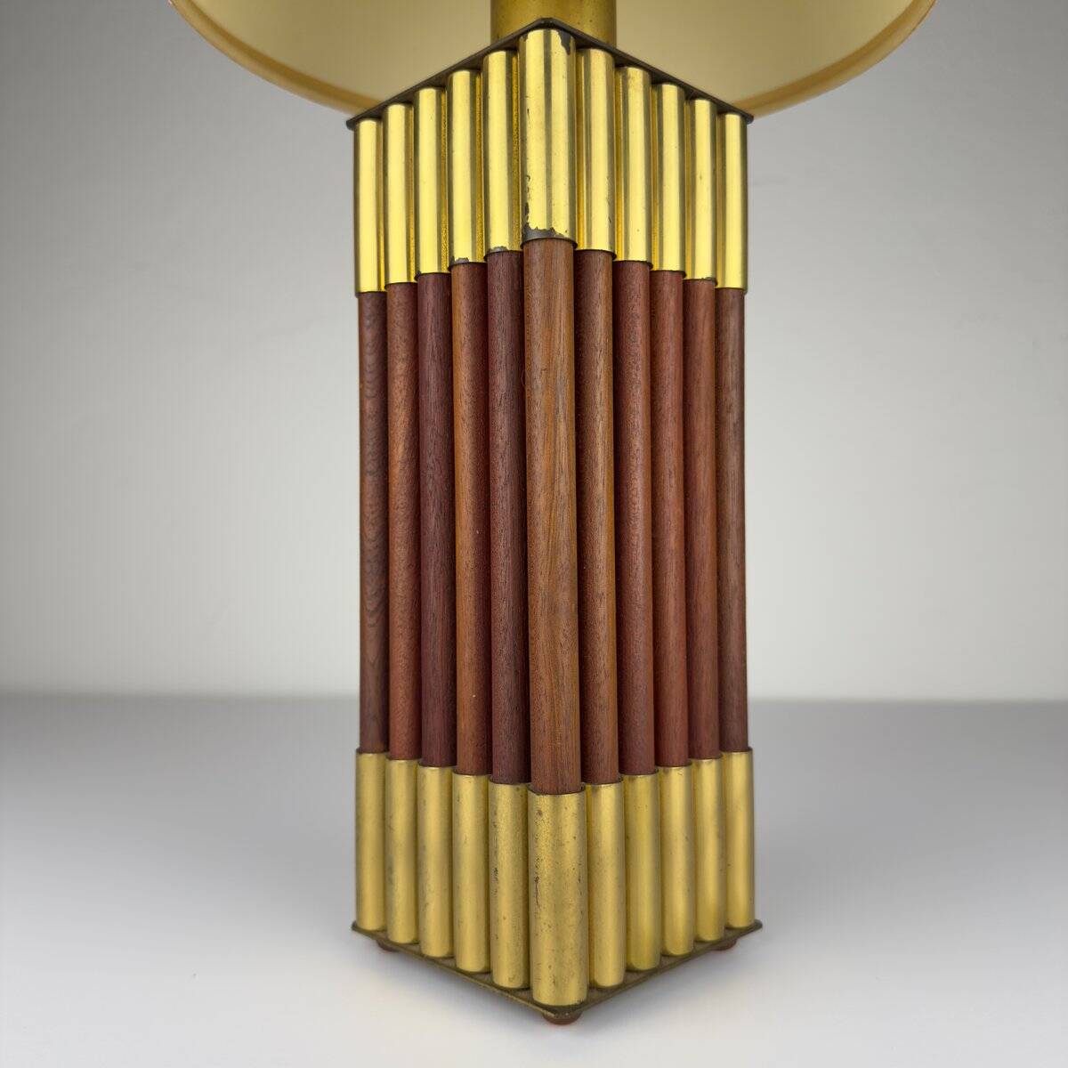 Vintage table lamp by AV Vikić, Yugoslavia, 1980s