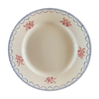 Old plate St Amand
