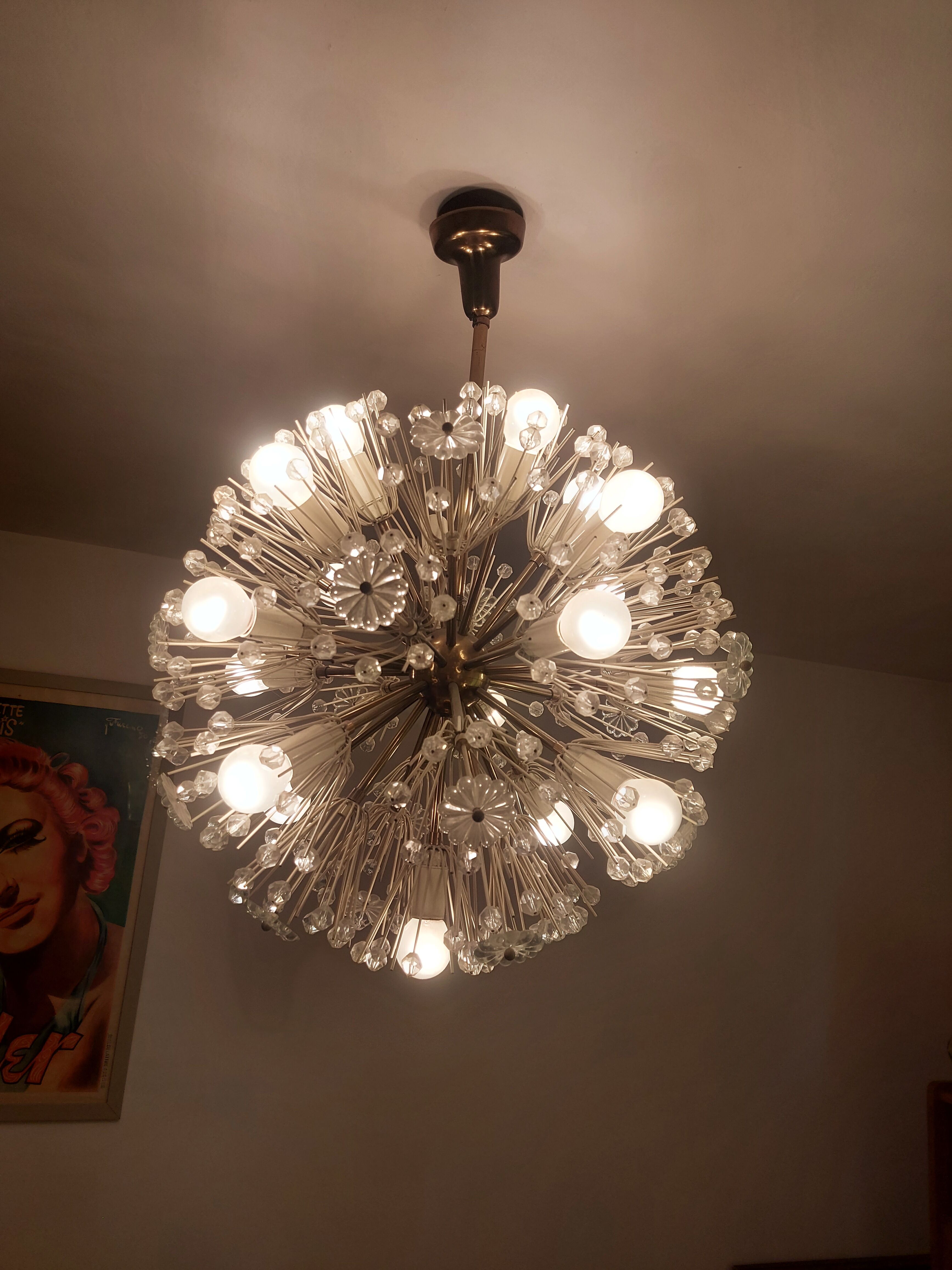 Suspension Emil Stejnar for Rupert Nikoll ( 16 lights )