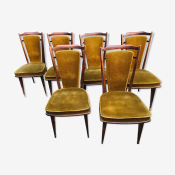 Chaises vintage en palissandre 1960