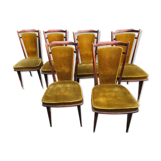 Chaises vintage en palissandre 1960
