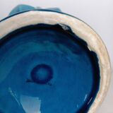 Artichoke Blue Turquoise Charolles pottery